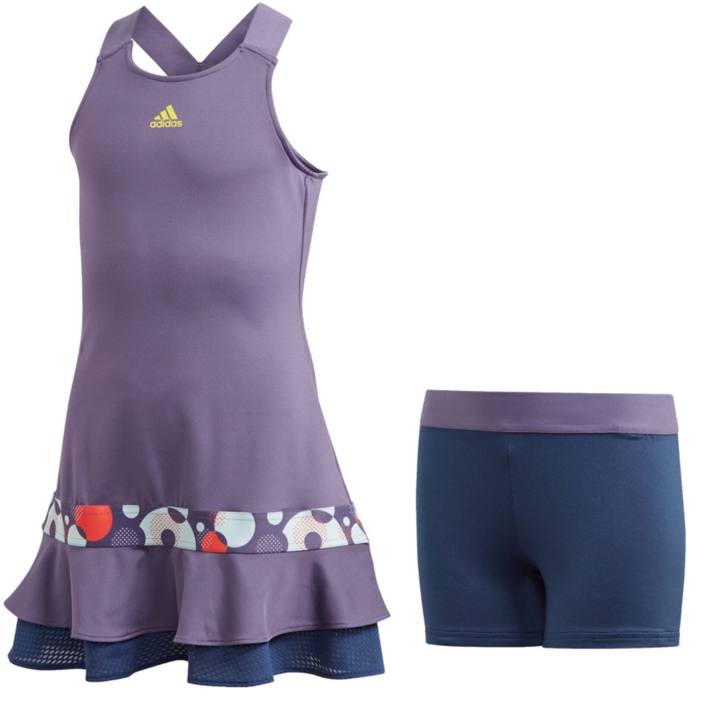 Adidas 13-14Y Aeroready Tennis Dress and Undershorts